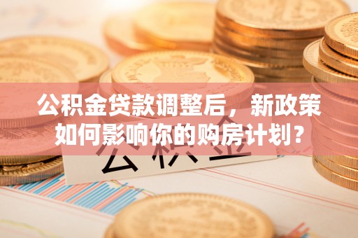 秦皇岛公积金贷款调整后，新政策如何影响你的购房计划？