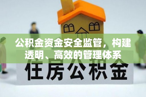 秦皇岛公积金资金安全监管，构建透明、高效的管理体系