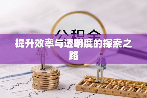 秦皇岛提升效率与透明度的探索之路