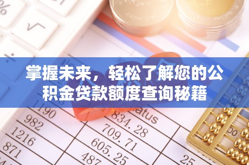 秦皇岛掌握未来，轻松了解您的公积金贷款额度查询秘籍