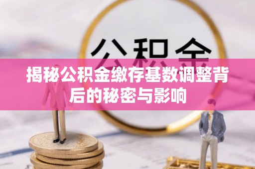 秦皇岛揭秘公积金缴存基数调整背后的秘密与影响