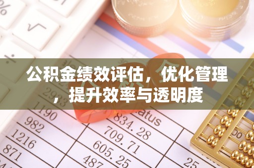 秦皇岛公积金绩效评估，优化管理，提升效率与透明度