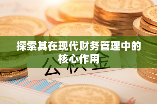 秦皇岛探索其在现代财务管理中的核心作用