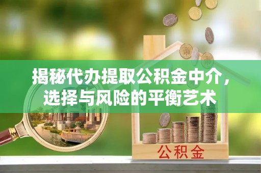 秦皇岛揭秘代办提取公积金中介，选择与风险的平衡艺术