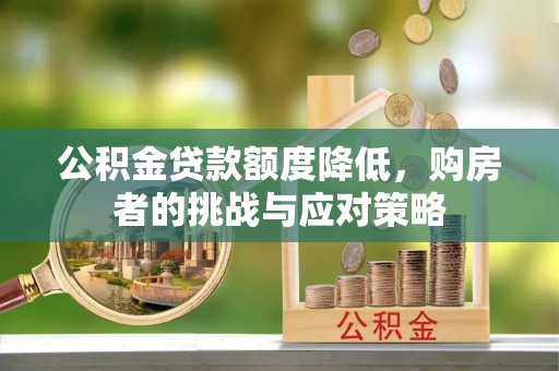 秦皇岛公积金贷款额度降低，购房者的挑战与应对策略