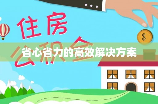 秦皇岛省心省力的高效解决方案