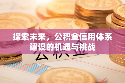 秦皇岛探索未来，公积金信用体系建设的机遇与挑战