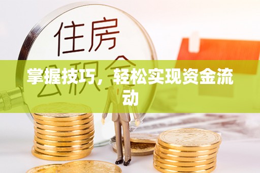 秦皇岛掌握技巧，轻松实现资金流动